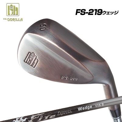 大猩猩 FS-219 ウェッジ ブラックカッパー仕上 ファイアー急行列車 ウェッジGORILLA FS-219 Wedge Black Copper Finish FireExpress Wedge ゴルフ-メンズクラブ