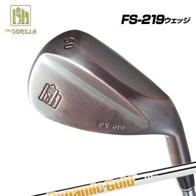 大猩々 FS-219 ウェッジ ブラックカッパー入眼 トゥルーテンパー ダイナミックゴールド 115GORILLA FS-219 Wedge Black Copper Finish True Temper Dynamic Gold 115 スポーツ・アウトドア-クラブ