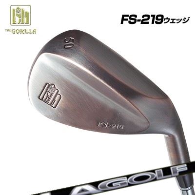 ゴリラ FS-219 ウェッジ ブラックカッパー仕上げ LAゴルフ Lシリーズ ウェッジGORILLA FS-219 Wedge Black Copper Finish LAGOLF L-SERIES WEDGE|オーエスゴルフ