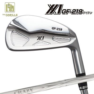 GORILLA XX1 GF-219 Iron CRAZY ARROW IRON New Designゴリラ ダブルエックスワン GF-219 アイアン クレイジー アロー アイアン(新デザイン)6本セット(#5～PW)｜オーエスゴルフ