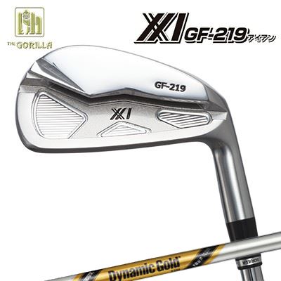 GORILLA XX1 GF-219 Iron Dynamic Gold Tour Issue大猩猩 ダブルエックスワン GF-219 アイアン ダイナミックゴールド ツアーイシュー6本仕掛ける(#5～PW) メンズクラブ-ゴルフ-スポーツ・アウトドア