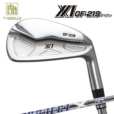 GORILLA XX1 GF-219 Iron PROJECT X LZゴリラ ダブルエックスワン GF-219 アイアン プロジェクトX LZ6本セット(#5~PW)|オーエスゴルフ