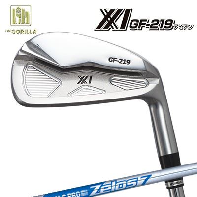 GORILLA XX1 GF-219 Iron N.S.PRO ZELOS7大猩猩 ダブルエックスワン GF-219 アイアン 日本立て坑 NS労働者階級 ゼロズ76本仕掛ける(#5～PW)