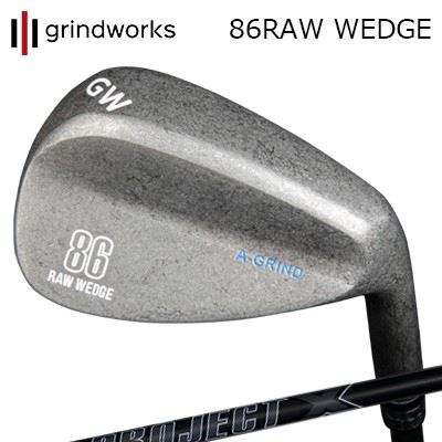 カスタムクラブ グラインドワークス 86ロウ ウェッジ プロジェクトX オールブラックgrindworks 86 RAW Wedge PROJECT X ALL BLACK｜オーエスゴルフ