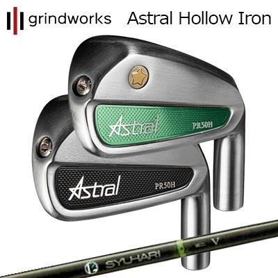 カスタム野球クラブ グラインドワークス アストラル ホロー アイアン スリリング シュハリ アイアンGRINDWORKS Astral Hollow Iron Treering SYUHARI IRON6本仕掛ける(#6～#11)