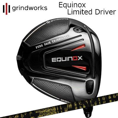 カスタム野球クラブ グラインドワークス イクイノックス リミテッド １番ウッド TRPX ファビュラス ニーティーgrindworks Equinox Limited Driver TRPX Fabulous ニッケル-Ti ドライバー-メンズクラブ-スポーツ・アウトドア