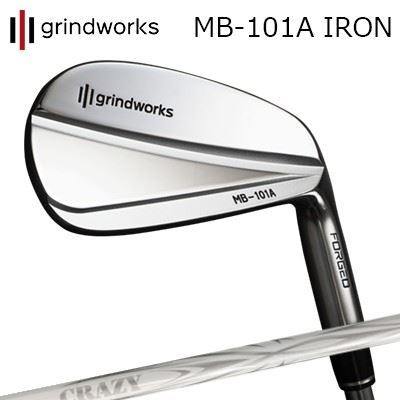 カスタムクラブ グラインドワークス MB-101A 鍛造アイアン クレイジー アロー アイアン(新デザイン)GRINDWORKS MB-101A Forged IRON CRAZY ARROW IRON New Design6本セット(#5～PW)｜オーエスゴルフ
