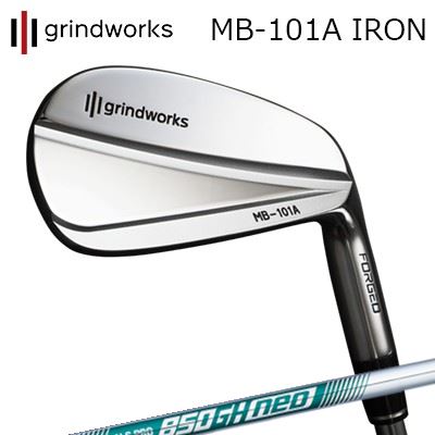 カスタムクラブ グラインドワークス MB-101A 鍛造アイアン 日本シャフト NSプロ 850GH ネオGRINDWORKS MB-101A Forged IRON N.S.PRO 850GH NEO/6本セット(#5～PW)｜オーエスゴルフ