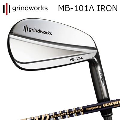 カスタムクラブ グラインドワークス MB-101A 鍛造アイアン ツアーAD アイアン 105/115GRINDWORKS MB-101A Forged IRON TOUR AD 105/115/6本セット(#5~PW)|オーエスゴルフ