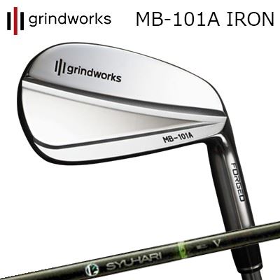 カスタム野球クラブ グラインドワークス MB-101A 鍛えるアイアン スリリング シュハリ アイアンGRINDWORKS MB-101A Forged IRON Treering SYUHARI IRON6本仕掛ける(#5～PW)
