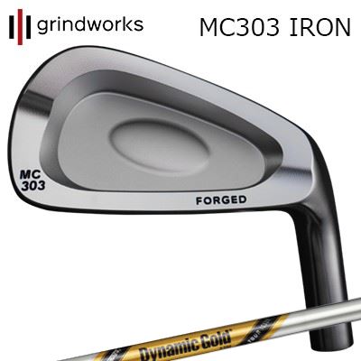 カスタムクラブ グラインドワークス MC303 鍛造アイアン ダイナミックゴールド ツアーイシューGRINDWORKS MC303 Forged IRON Dynamic Gold Tour Issue/6本セット(#5～PW)｜オーエスゴルフ