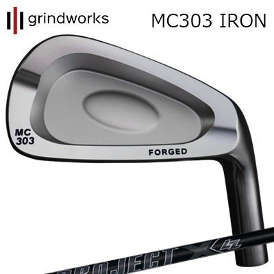 カスタム野球クラブ グラインドワークス MC303 鍛えるアイアン 事業計画X LZ オール黒いことGRINDWORKS MC303 Forged IRON PROJECT X LZ ALL BLACK/6本仕掛ける(#5～PW) ゴルフ-スポーツ・アウトドア