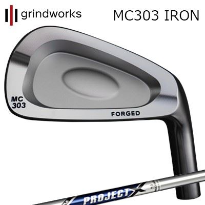 カスタムクラブ グラインドワークス MC303 鍛造アイアン プロジェクトXGRINDWORKS MC303 Forged IRON PROJECT X/6本セット(#5～PW)｜オーエスゴルフ