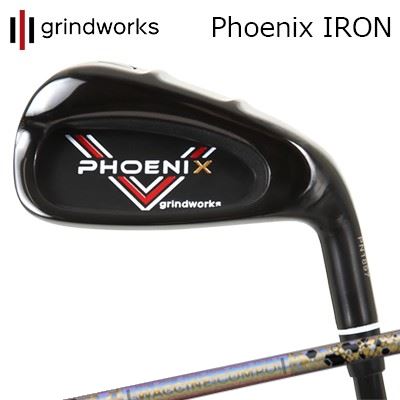カスタムクラブ グラインドワークス フェニックス アイアン ワクチンコンポ GR38プレミアム アイアンGRINDWORKS Phoenix IRON WACCINE COMPO GR38premium IR5本セット(#7~PW・AW)|オーエスゴルフ