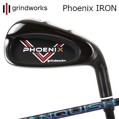 カスタム野球クラブ グラインドワークス アリゾナ州の州都 アイアン 三菱ケミカル バンキッシュ アイアンGRINDWORKS Phoenix IRON VANQUISH IRON5本仕掛ける(#7～PW・AW)