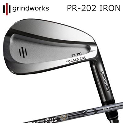 カスタムクラブ グラインドワークス PR-202 鍛造CNCアイアン バシレウス ツアー アイアンGRINDWORKS PR-202 Forged CNC IRON Basileus Tour IRON/6本セット(#5~PW)|オーエスゴルフ