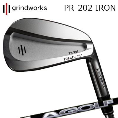 カスタムクラブ グラインドワークス PR-202 鍛造CNCアイアン LAゴルフ LシリーズGRINDWORKS PR-202 Forged CNC IRON LAGOLF L-SERIES6本セット(#5~PW)/6本セット(#5~PW)|オーエスゴルフ