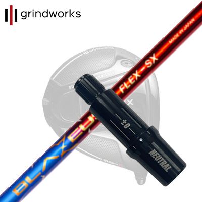 グラインドワークス イクイノックス ドライバー用 純正スリーブ付カスタムシャフト クレイジー ブラゼウスgrindworks CUSTOM SHAFT for Equinox DRIVER CRAZY BLAZEUS