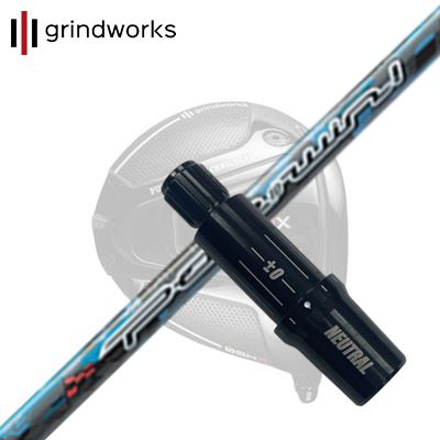 グラインドワークス イクイノックス ドライバー用 純正スリーブ付カスタムシャフト スリリング ポールトゥウィンgrindworks CUSTOM SHAFT for Equinox DRIVER PoleToWin｜オーエスゴルフ