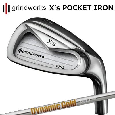 カスタムクラブ グラインドワークス X's ポケット アイアン トゥルーテンパー ダイナミックゴールド 85GRINDWORKS X's POCKET IRON True Temper Dynamic Gold 856本セット(#6～AW)、7本セット(#5～AW)｜オーエスゴルフ