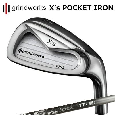 カスタムクラブ グラインドワークス X's ポケット アイアン ファイアーエクスプレス TT-45iGRINDWORKS X's POCKET IRON Fire Express TT-45i6本セット(#6～AW)、7本セット(#5～AW)｜オーエスゴルフ