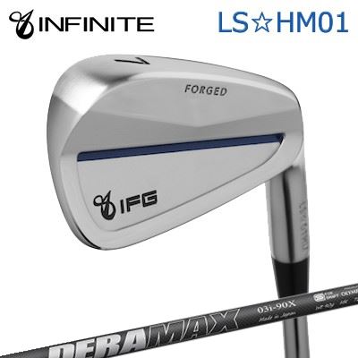 カスタムクラブ IFG LS HM01 IRON DERAMAX 03 Ironインフィニット LS☆HM01 アイアン オリムピック デラマックス 03シリーズ アイアン6本セット(#5～PW)｜オーエスゴルフ