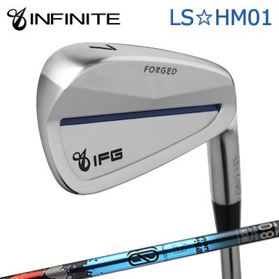 カスタムクラブ IFG LS HM01 IRON Design Tuning ZERO SOLID IRONインフィニット LS☆HM01 アイアン デザインチューニング ゼロソリッド アイアン6本セット(#5~PW)|オーエスゴルフ