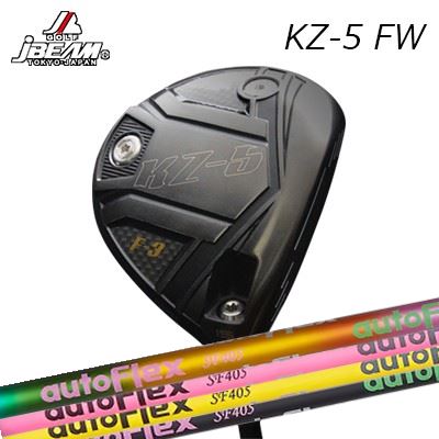 楽天市場】JBEAM KZ-5 フェアウェイウッド ZY-BLACK FW 装着 ブラック