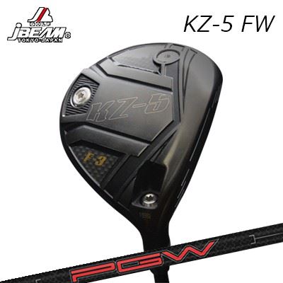 カスタムクラブ/2021年モデル/ジェイビーム KZ-5 フェアウェイウッド KBS プレイヤーズ グラファイト ウッドJBEAM KZ-5 FW KBS PGW - PLAYERS GRAPHITE WOOD