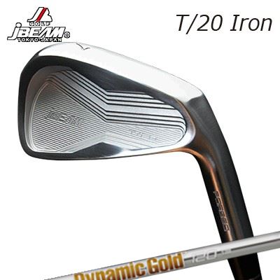 JBEAM T/20 IRON True Temper Dynamic Gold 85ジェイビーム T/20 アイアン トゥルーテンパー ダイナミックゴールド 856本セット(#5～PW)｜オーエスゴルフ