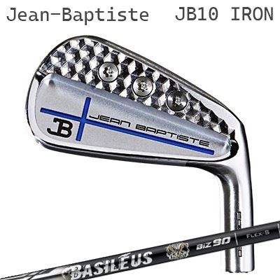 ジャンバティストカスタム特注野球クラブ JB10CB アイアン ブルークロス バシレウス BiZ アイアンJean Baptist JB10CB IRON Blue Cross Basileus BiZ IRON5本書き割り(#5～PW)