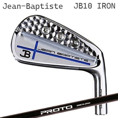 ジャンバティストカスタム特注野球クラブ JB10CB アイアン ブルークロス クレイジー プロト 1フレックス アイアンJean Baptist JB10CB IRON Blue Cross CRAZY PROTO 1-Flex IRON5本書き割り(#5～PW)