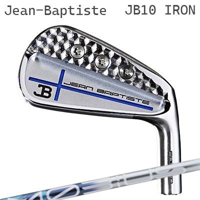 ジャンバティストカスタム特注野球クラブ JB10CB アイアン ブルークロス デザインチューニング メビウス 流動物 IXJean Baptist JB10CB IRON Blue Cross Design Tuning MOEBIUS LIQUID IX5本書き割り(#5～PW)