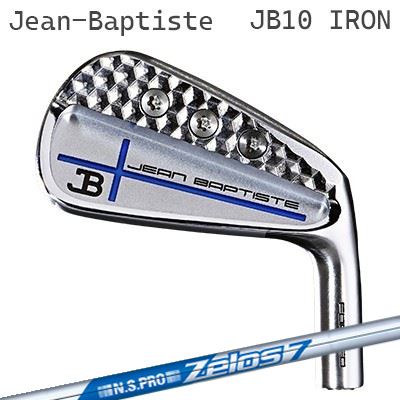 ジャンバティストカスタム特注野球クラブ JB10CB アイアン ブルークロス 日本矢がら NS労働者階級 ゼロズ7Jean Baptist JB10CB IRON Blue Cross N.S.PRO ZELOS75本書き割り(#5～PW)