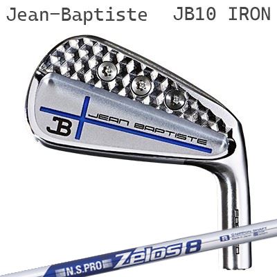 ジャンバティストカスタム特注野球クラブ JB10CB アイアン ブルークロス 日本矢がら NS労働者階級 ゼロズ8Jean Baptist JB10CB IRON Blue Cross N.S.PRO ZELOS85本書き割り(#5～PW)