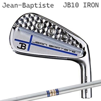 ジャンバティストカスタム特注野球クラブ JB10CB アイアン ブルークロス K’S AC-10Jean Baptist JB10CB IRON Blue Cross K’S AC-105本書き割り(#5～PW)