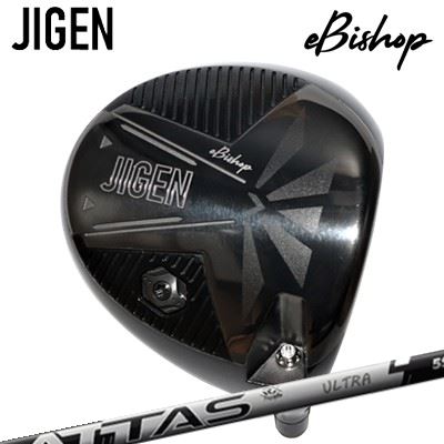 2022年模範例 カスタム野球クラブ ジゲン イービショップ １番ウッド USTマミヤ アッタス RX ウルトラ黒いことJIGEN eBishop Driver UST Mamiya ATTAS RX ULTRA BLACK