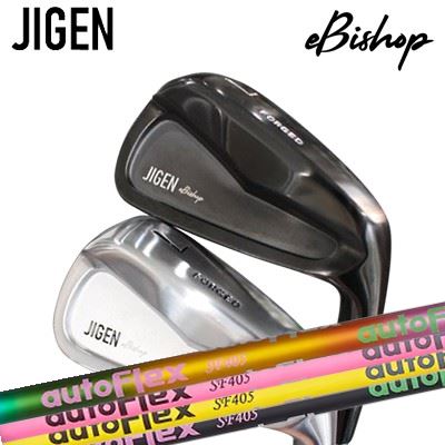 カスタムクラブ 2022年モデル ジゲンゴルフ イービショップ アイアン オートフレックスシャフト アイアン用JIGEN eBishop IRON Auto Flex Shaft for Iron6本セット(#5～PW)｜オーエスゴルフ
