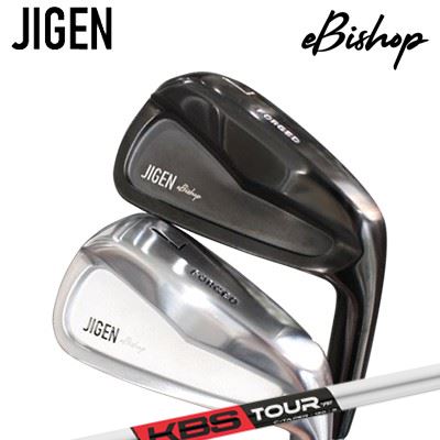 カスタムクラブ 2022年モデル ジゲンゴルフ イービショップ アイアン KBSツアー シーテーパーJIGEN eBishop IRON KBS TOUR C-Taper6本セット(#5~PW)/6本セット(#5~PW)|オーエスゴルフ