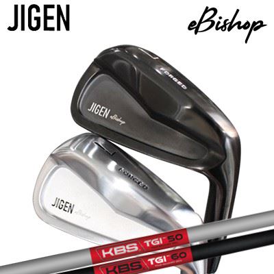 カスタムクラブ 2022年モデル ジゲンゴルフ イービショップ アイアン KBS ツアー グラファイト アイアンJIGEN eBishop IRON KBS TOUR GRPHITE IRON TGI6本セット(#5~PW)/6本セット(#5~PW)|オーエスゴルフ