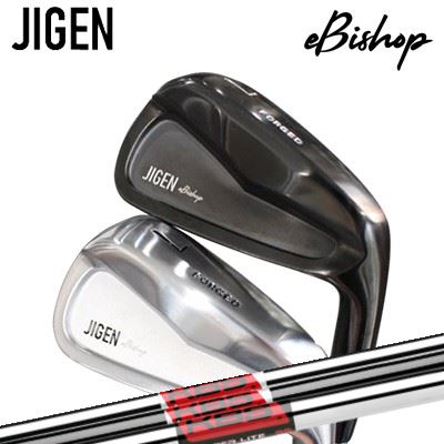 カスタムクラブ 2022年モデル ジゲンゴルフ イービショップ アイアン KBS エステーパー(マネーテーパー)/ブラックPVD/ライトJIGEN eBishop IRON KBS S-TAPER/S-TAPER Black PVD/S-TAPER LITE6本セット(#5~PW)|オーエスゴルフ