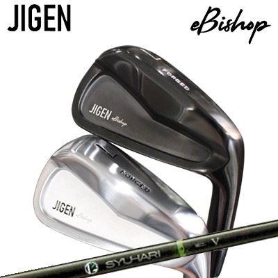 カスタム野球クラブ 2022年青写真 ジゲンゴルフ イービショップ アイアン スリリング シュハリ アイアンJIGEN eBishop IRON Treering SYUHARI IRON6本仕掛ける(#5～PW)