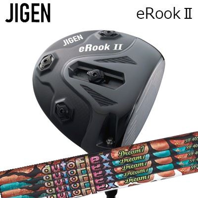 カスタムクラブ ジゲン イールーク2 ドライバー オートフレックスシャフト ドリーム7 ドライバー用JIGEN eRook2 Driver Auto Flex Shaft Dream7 for Driver｜オーエスゴルフ 107,250円