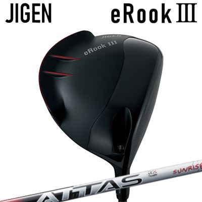 カスタム野球クラブ ジゲン イールークスリー １番ウッド USTマミヤ アッタス RX サンライズレッドJIGEN eRook 3 Driver UST Mamiya ATTAS RX SUNRISE RED
