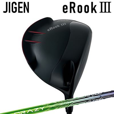 カスタムクラブ ジゲン イールークスリー ドライバー クレイジー レヴJIGEN eRook 3 Driver CRAZY LEV｜オーエスゴルフ