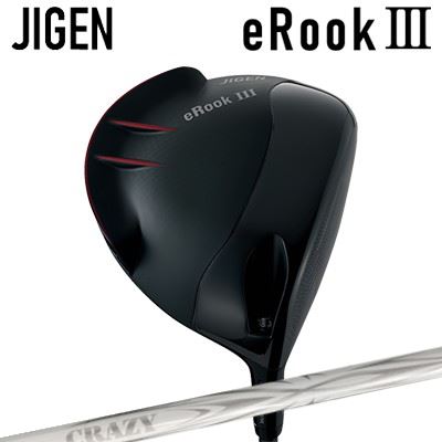 カスタムクラブ ジゲン イールークスリー ドライバー クレイジー アロー(新デザイン)JIGEN eRook 3 Driver CRAZY ARROW New Design|オーエスゴルフ