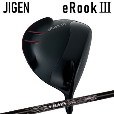 カスタムクラブ ジゲン イールークスリー ドライバー クレイジー 2026年 ロイヤルデコレーション エヴォJIGEN eRook 3 Driver CRAZY New Royal Decoration EVO｜オーエスゴルフ