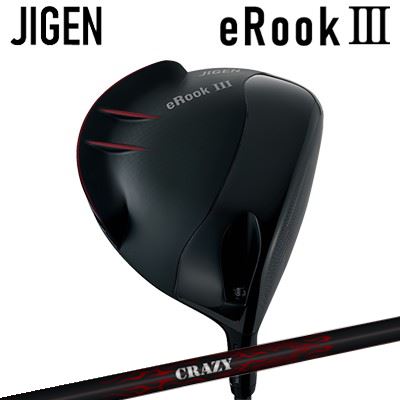 カスタムクラブ ジゲン イールークスリー ドライバー クレイジー 2026年 ロイヤルデコレーションJIGEN eRook 3 Driver CRAZY New Royal Decoration｜オーエスゴルフ