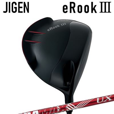 カスタムクラブ ジゲン イールークスリー ドライバー オリムピック デラマックス UX プレミアム シリーズ 赤デラJIGEN eRook 3 Driver DERAMAX UX Premium Series|オーエスゴルフ