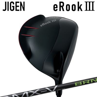 カスタムクラブ ジゲン イールークスリー ドライバー ミステリー FSP MX-V BRNJIGEN eRook 3 Driver FSP MX-V BRN|オーエスゴルフ